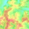 Indersbach topographic map, elevation, terrain