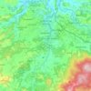 Colle di Val d'Elsa topographic map, elevation, terrain