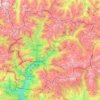 Andorra topographic map, elevation, terrain