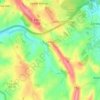 Linton topographic map, elevation, terrain