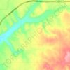 Snake Creek topographic map, elevation, terrain