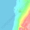 Patar Beach topographic map, elevation, terrain