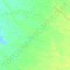 Burraboi topographic map, elevation, terrain