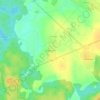 Огородники topographic map, elevation, terrain