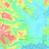Caaporã topographic map, elevation, terrain