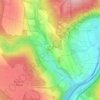 Knickhagen topographic map, elevation, terrain