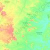 Rio Maria topographic map, elevation, terrain