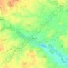 Saumeray topographic map, elevation, terrain