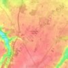 La Chapelle-Gauthier topographic map, elevation, terrain