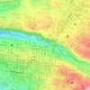 America topographic map, elevation, terrain