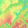 Kentlyn topographic map, elevation, terrain