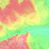 Isetsky District topographic map, elevation, terrain