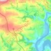 St. Dominick topographic map, elevation, terrain