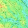 Bunkyo topographic map, elevation, terrain