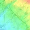 San Francisco topographic map, elevation, terrain