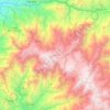 Zaruma topographic map, elevation, terrain