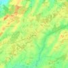 Werlte topographic map, elevation, terrain