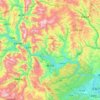 Zigui County topographic map, elevation, terrain