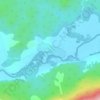 Lonco topographic map, elevation, terrain