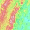 Ташбулатовский сельсовет topographic map, elevation, terrain