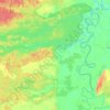 Лакашинское сельское поселение topographic map, elevation, terrain