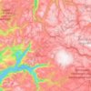 Ulvik topographic map, elevation, terrain