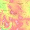Sombrerete topographic map, elevation, terrain