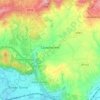 Castelvenere topographic map, elevation, terrain