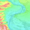 Calafat topographic map, elevation, terrain