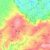 Laysters topographic map, elevation, terrain