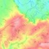 Laysters topographic map, elevation, terrain