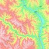 卡若镇 topographic map, elevation, terrain