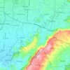 Piyungan topographic map, elevation, terrain