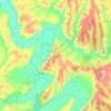 Бирский район topographic map, elevation, terrain