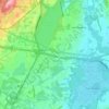 Parsippany topographic map, elevation, terrain