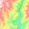 La Bonita topographic map, elevation, terrain