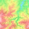 Sidiailles topographic map, elevation, terrain