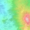 Tlalmanalco topographic map, elevation, terrain