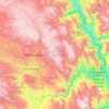 Province of San Marcos topographic map, elevation, terrain