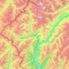 Chitral Tehsil topographic map, elevation, terrain