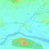 Bhuban topographic map, elevation, terrain