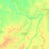Machadinho d'Oeste topographic map, elevation, terrain
