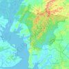 Kariangau topographic map, elevation, terrain