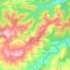 Guerrouma topographic map, elevation, terrain