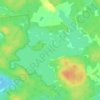 Lake Torment topographic map, elevation, terrain