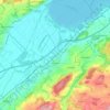Avenches topographic map, elevation, terrain