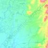 Valencia topographic map, elevation, terrain