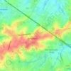 1703 topographic map, elevation, terrain