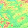 Fermanagh and Omagh District topographic map, elevation, terrain