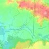 Baron topographic map, elevation, terrain